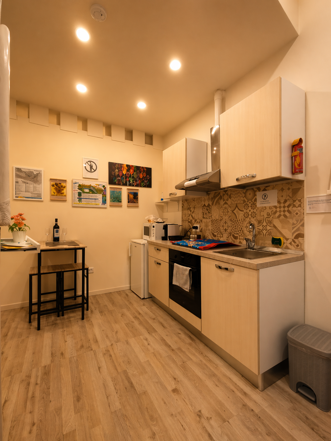 Interior view of Cuore di Zagara Comfort holiday home in Graniti, Sicily