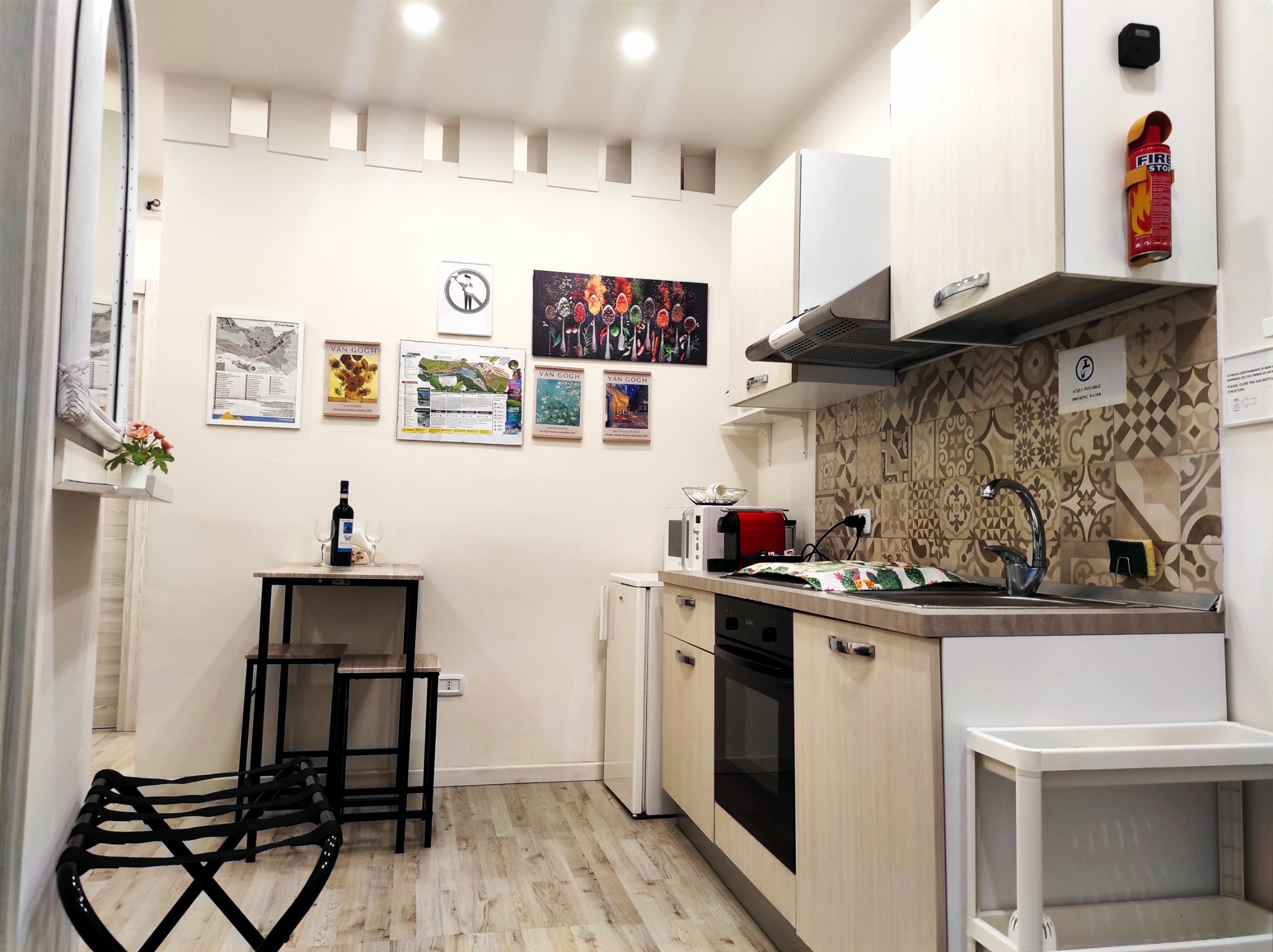 Kitchen in the Comfort home